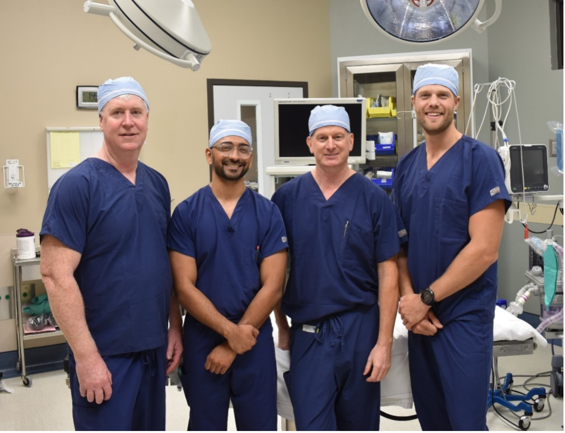 team photo of doctors